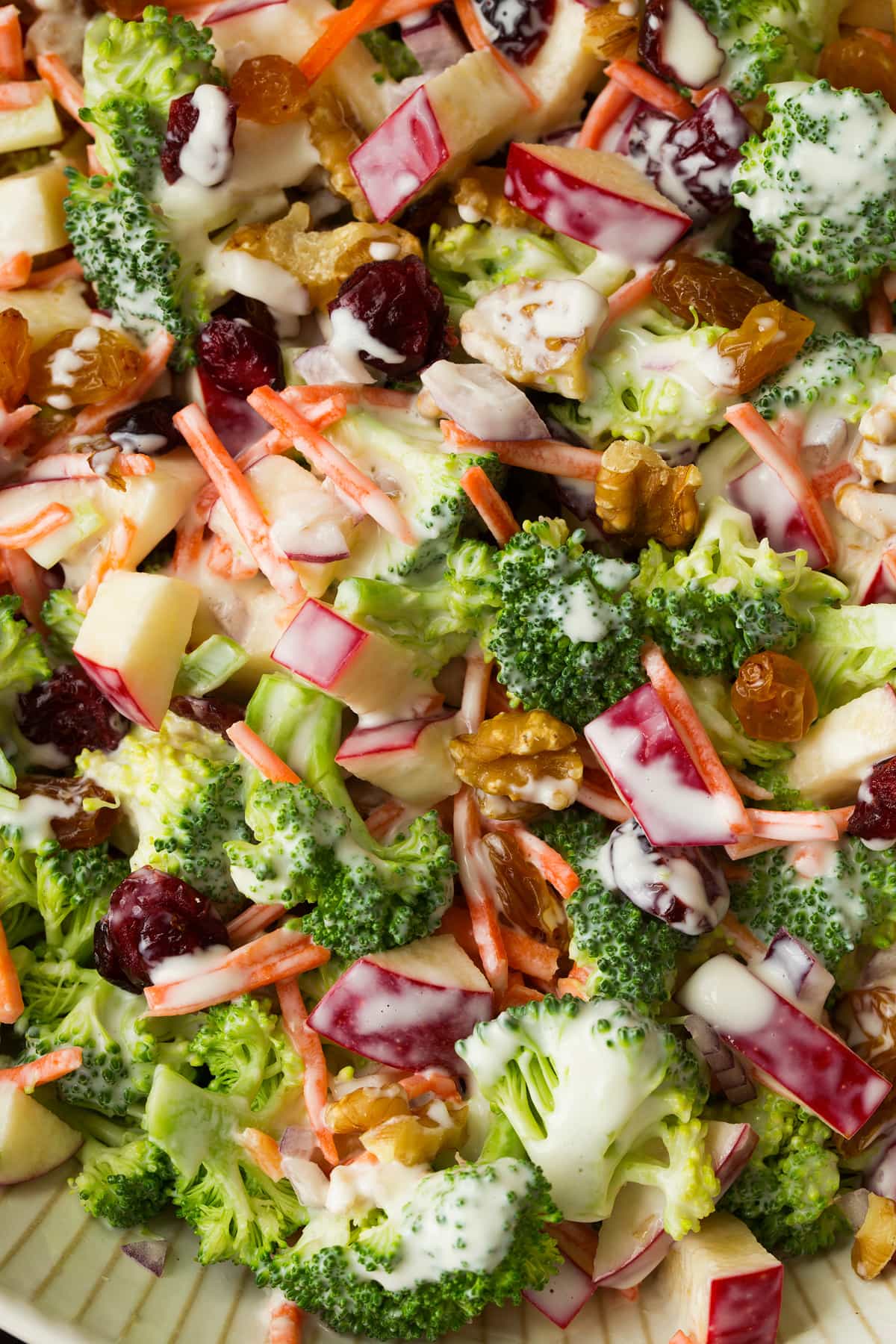 Broccoli apple salad