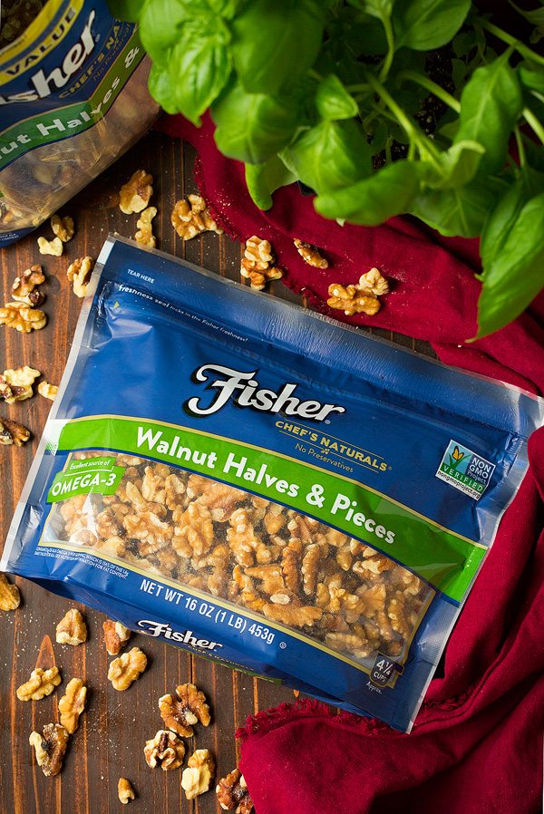 Fisher walnuts in bag