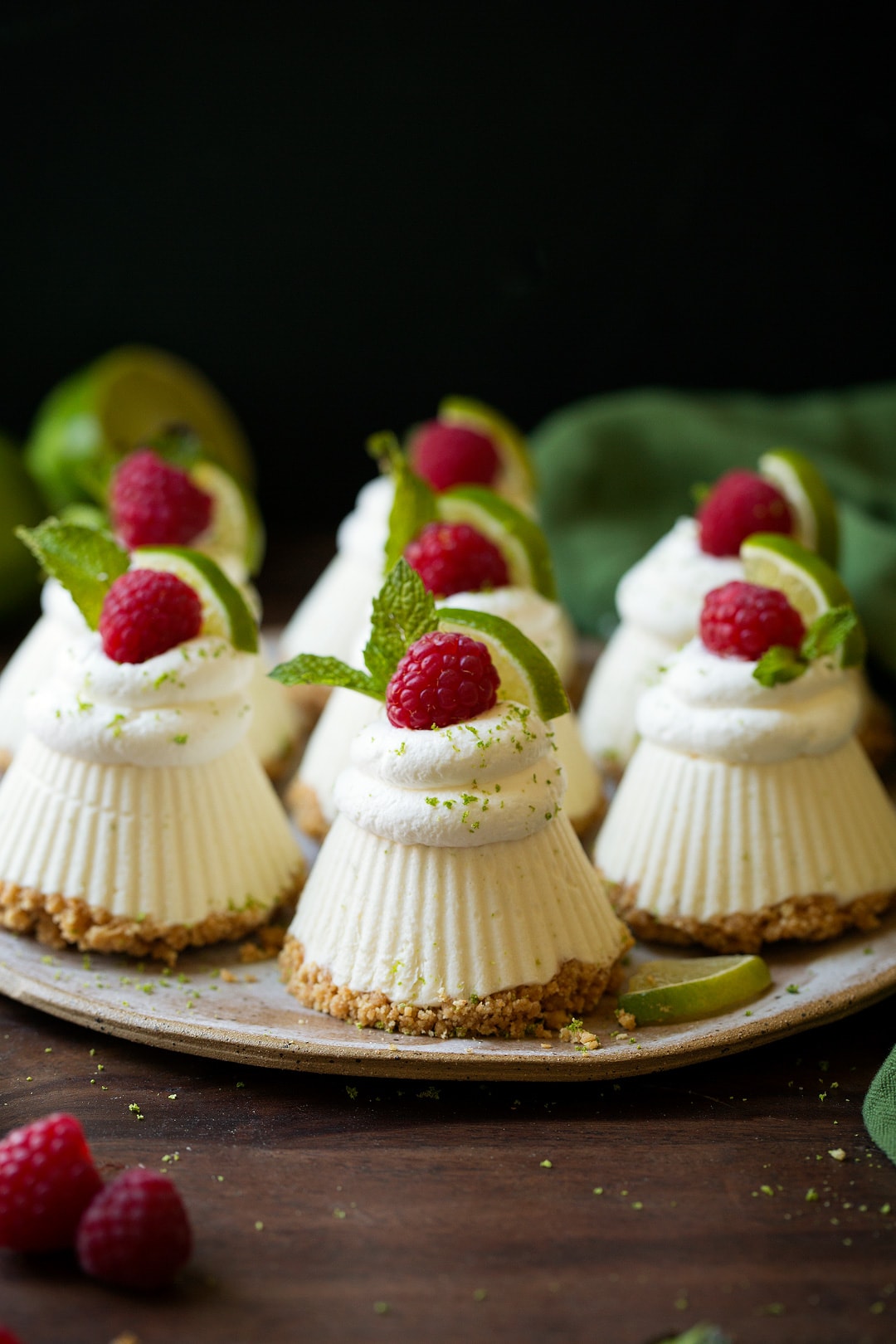 Mini Frozen Key Lime Pies