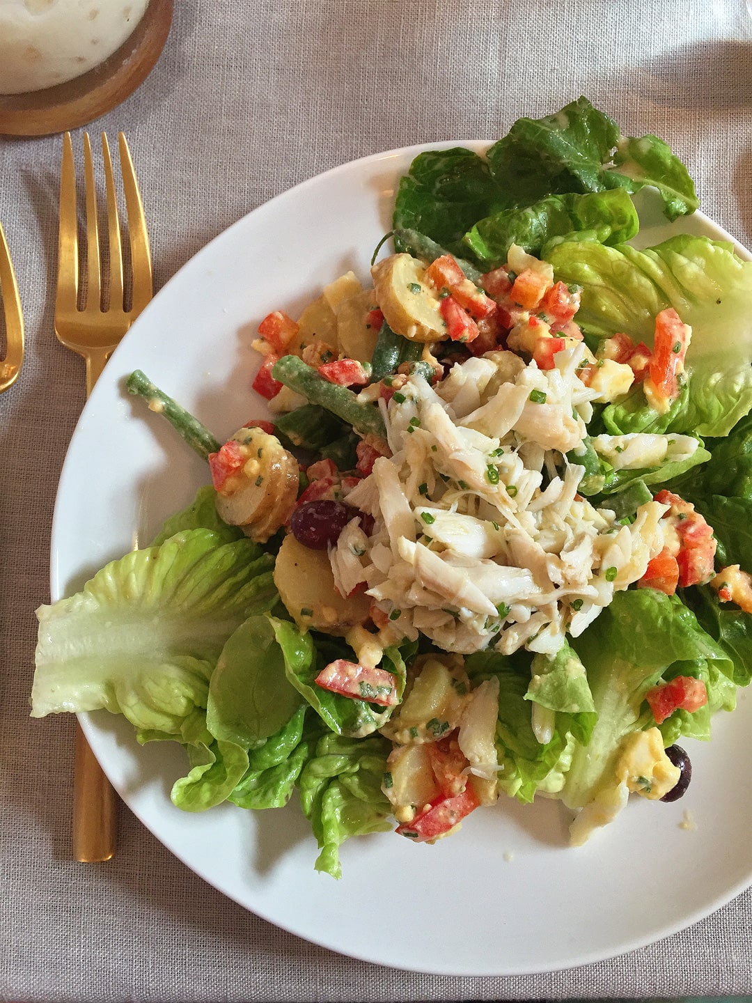 Banana Cake with Salted Caramel Frosting