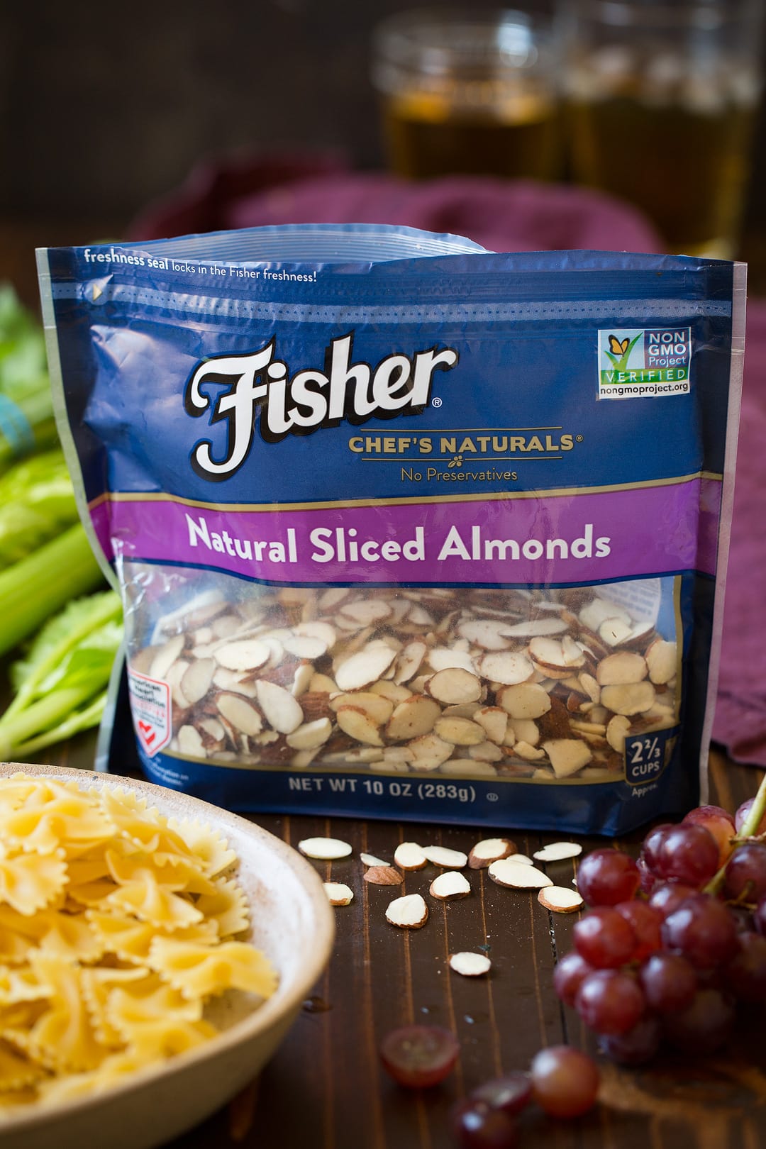 Poppy Seed Chicken Grape Pasta Salad 