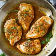 Maple Mustard Skillet Chicken