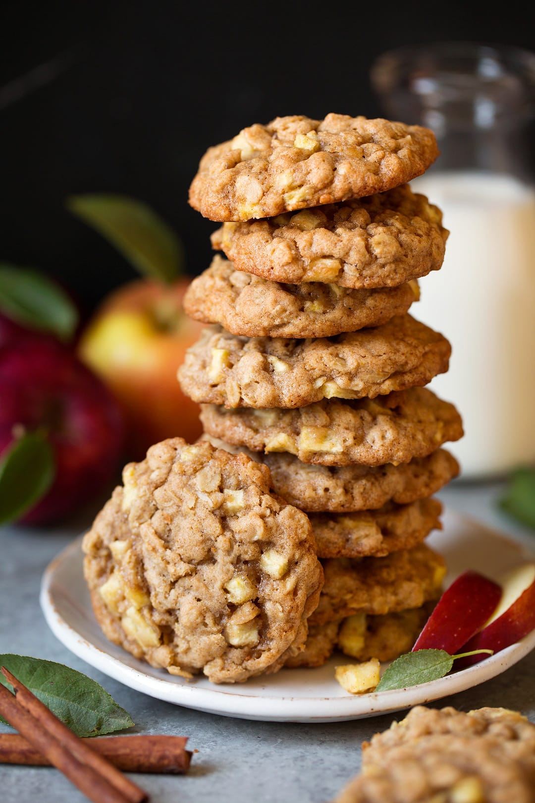 Apple Cinnamon Oatmeal Cookies Recipe