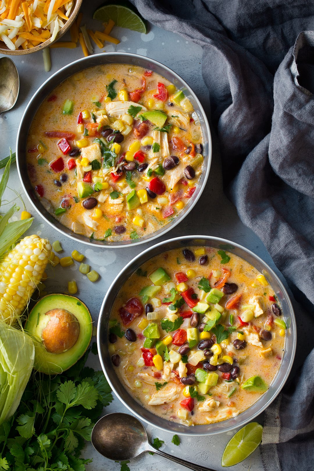 Creamy Mexican Corn Chowder