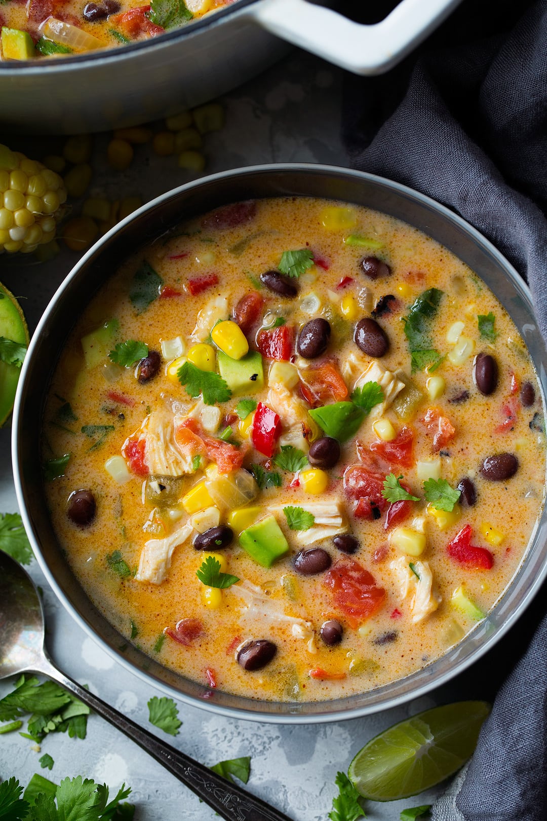 Creamy Mexican Corn Chowder