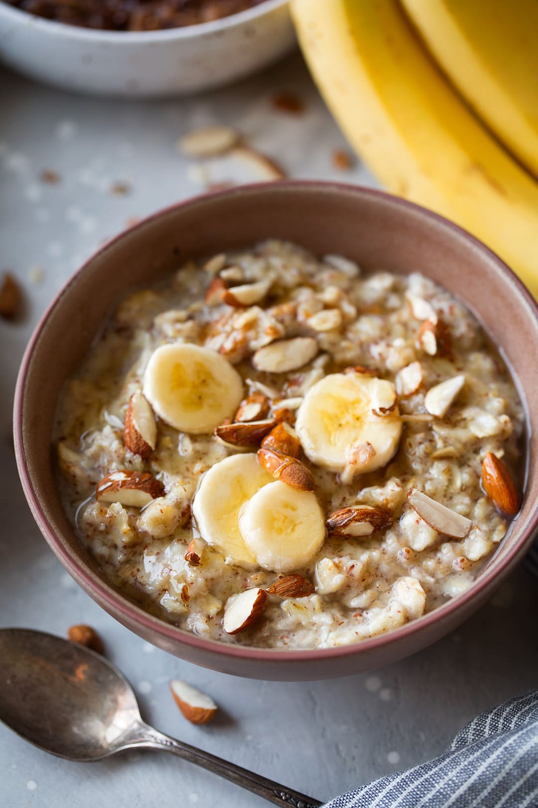 Banana Almond Flax Oatmeal