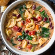 Creamy Tortellini Minestrone