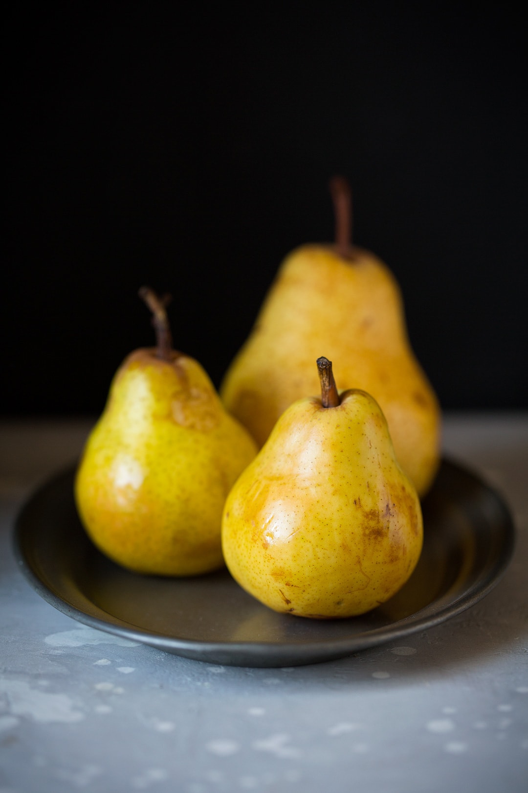 Pear Bacon and Brussels Sprout Salad