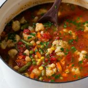 Cauliflower Vegetable Soup