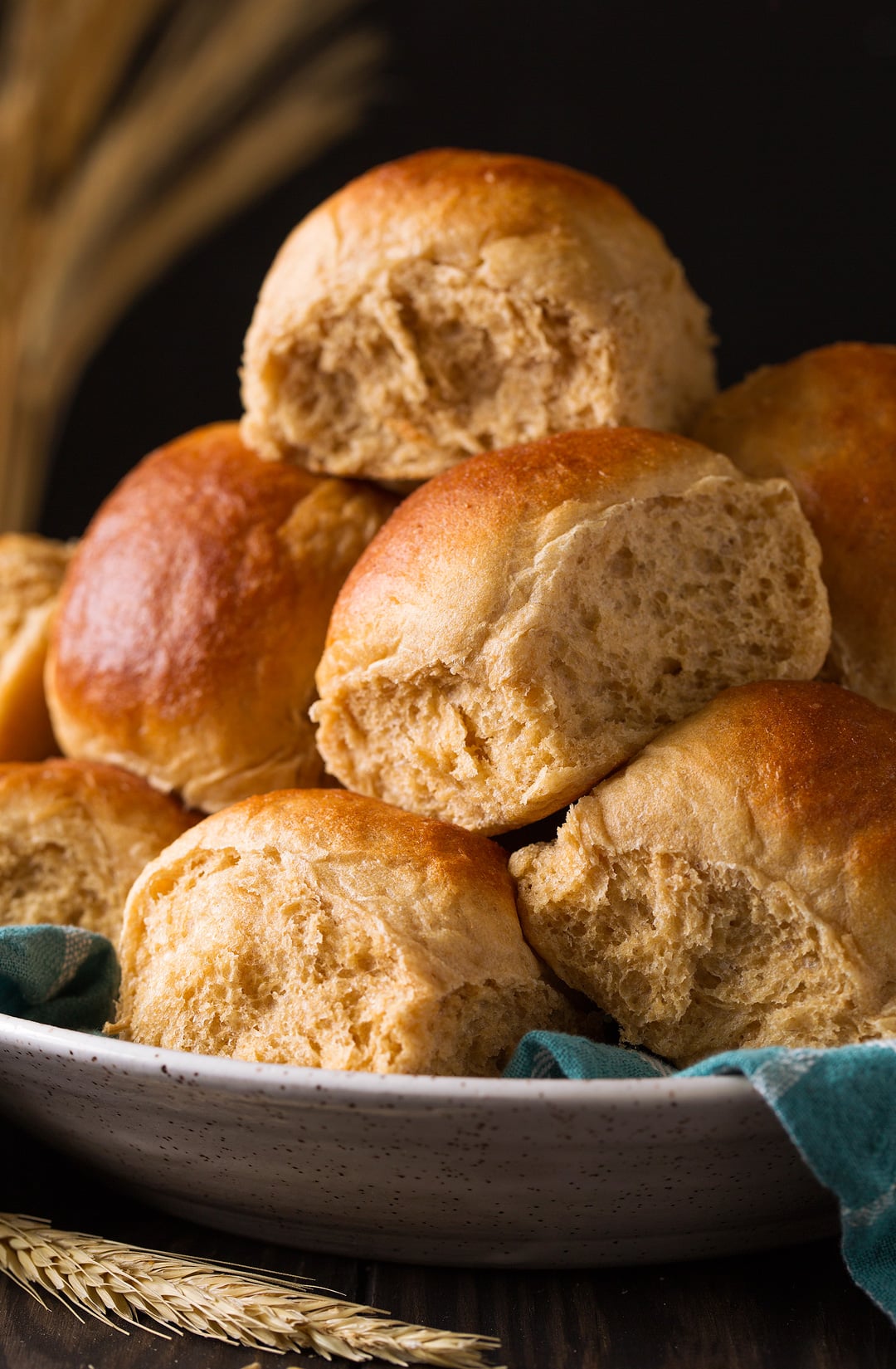 Honey Whole Wheat Rolls