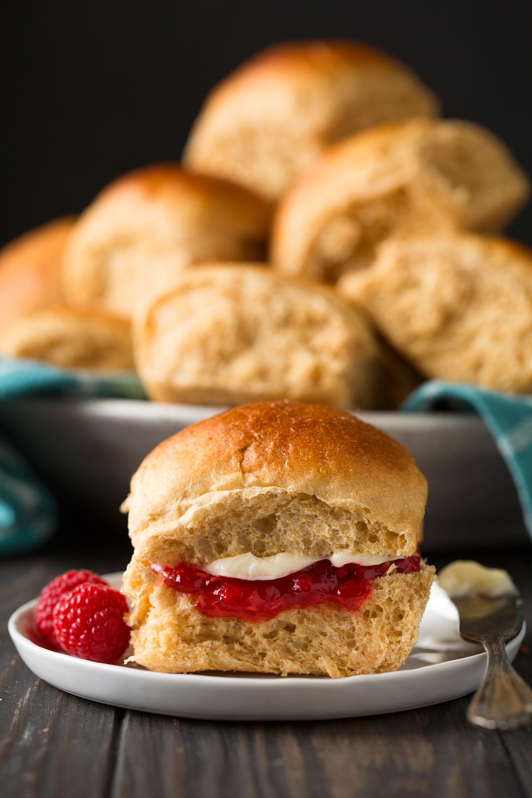 Honey Whole Wheat Rolls