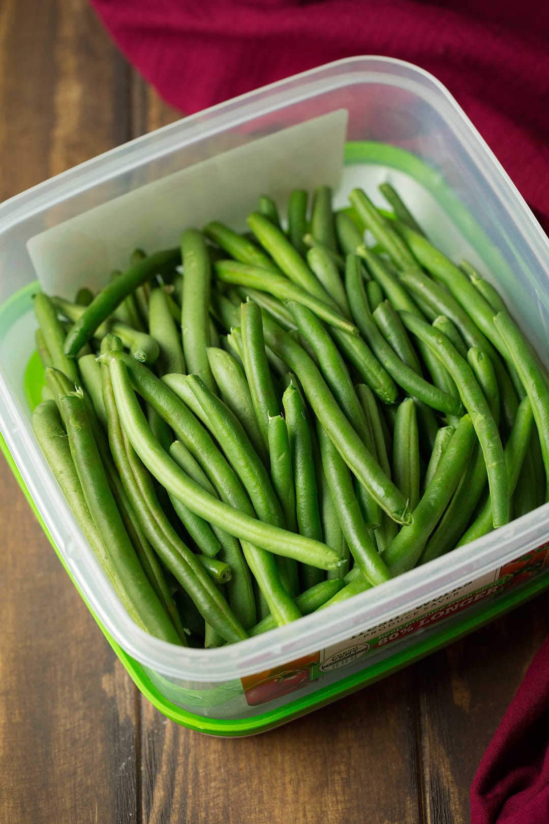 Lemon Butter Green Beans