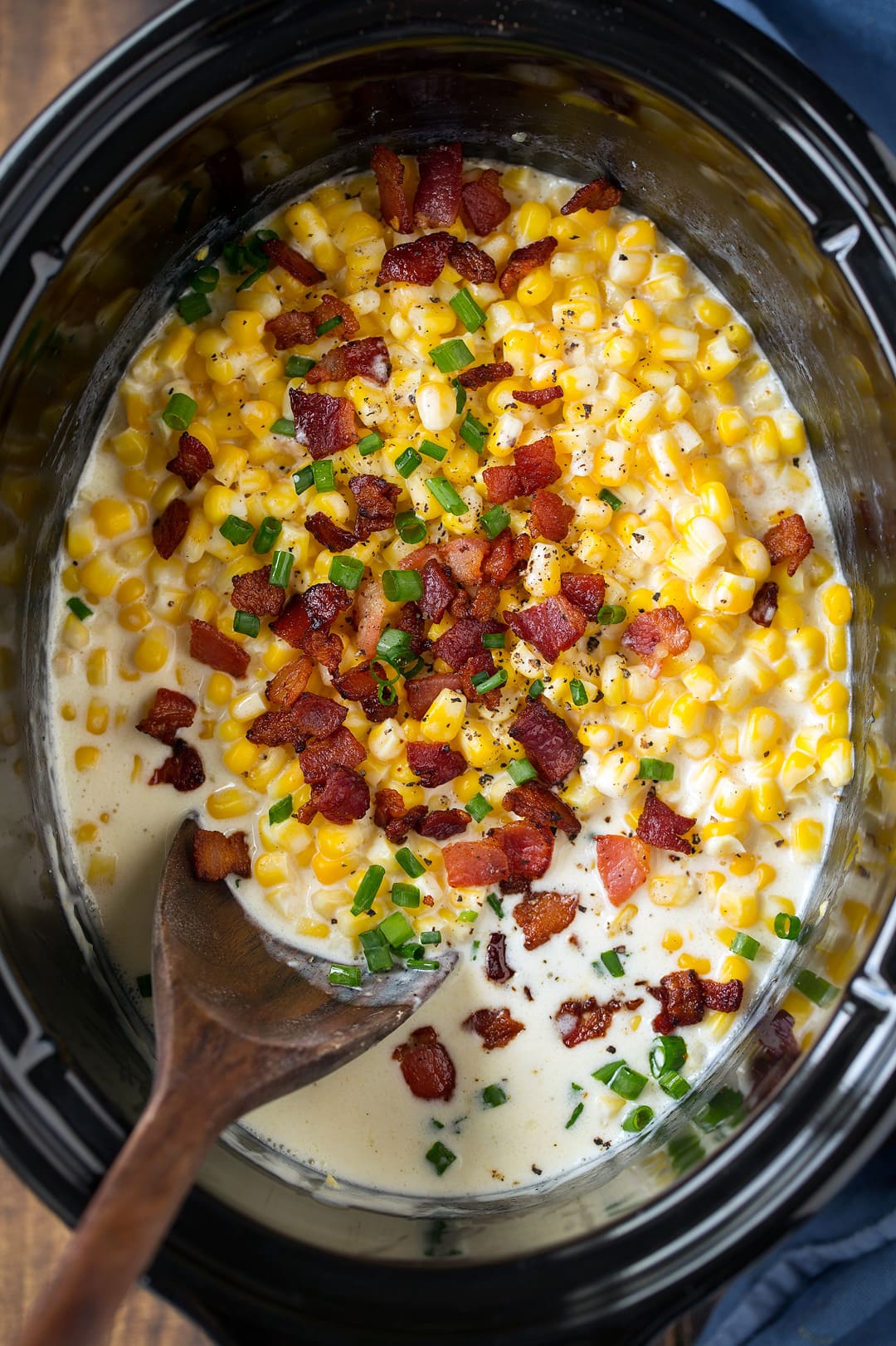 Slow Cooker Creamed Corn