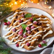 Gingerbread Waffles