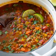 Mexican Lentil Soup