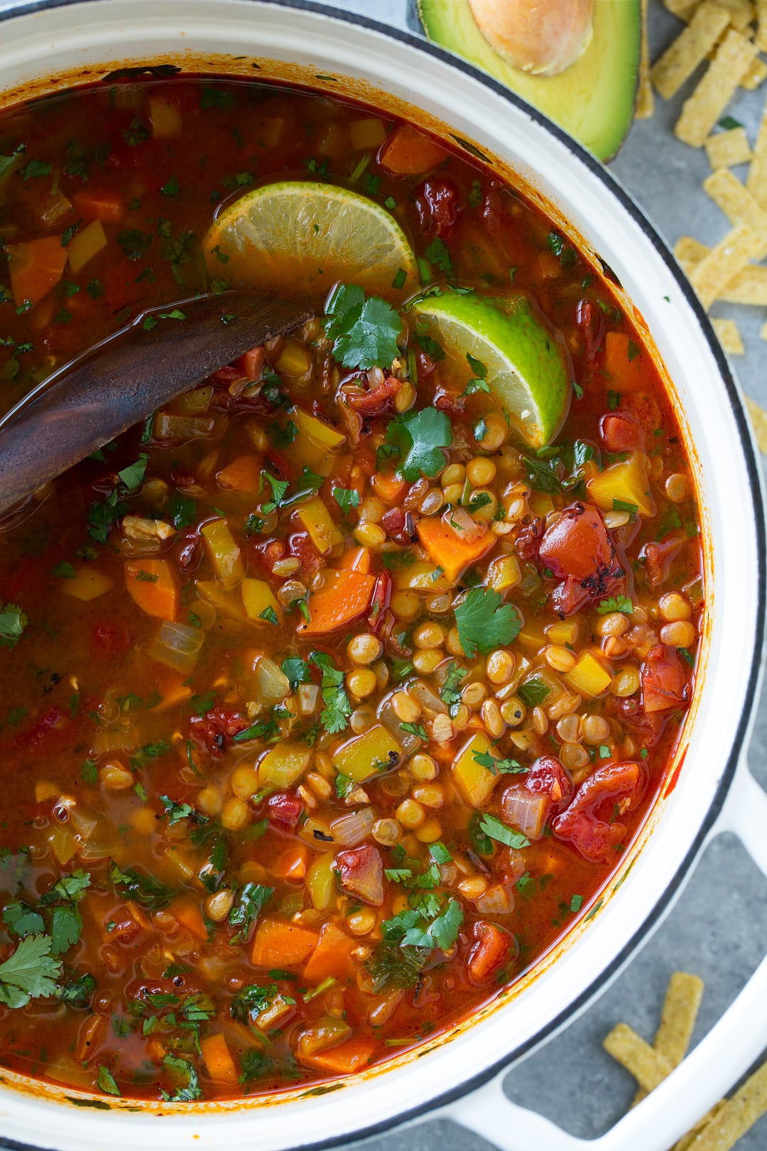 Mexican Lentil Soup