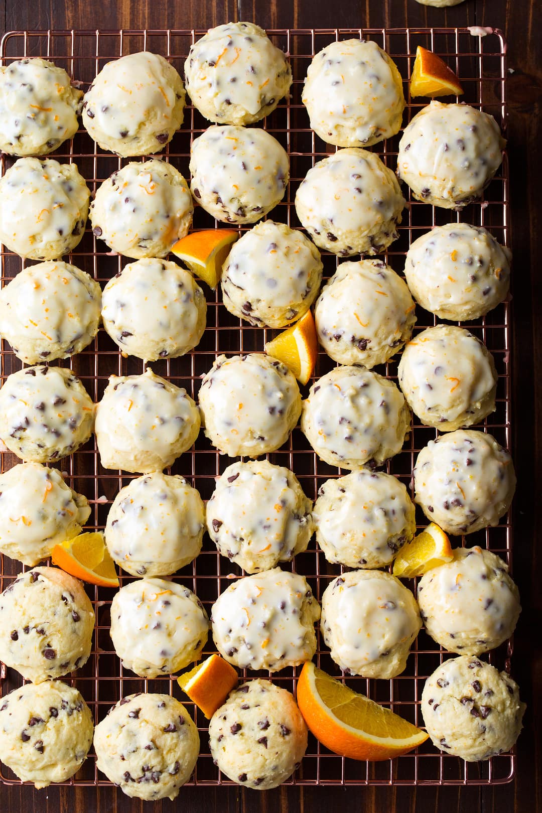 Orange Chocolate Chip Ricotta Cookies