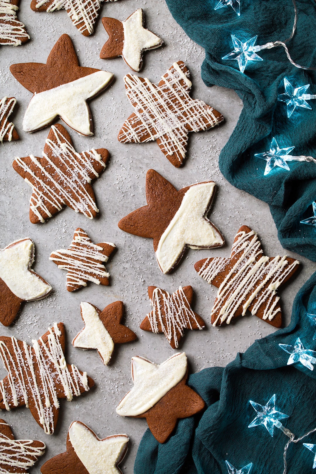 Gingerbread Star Cookies