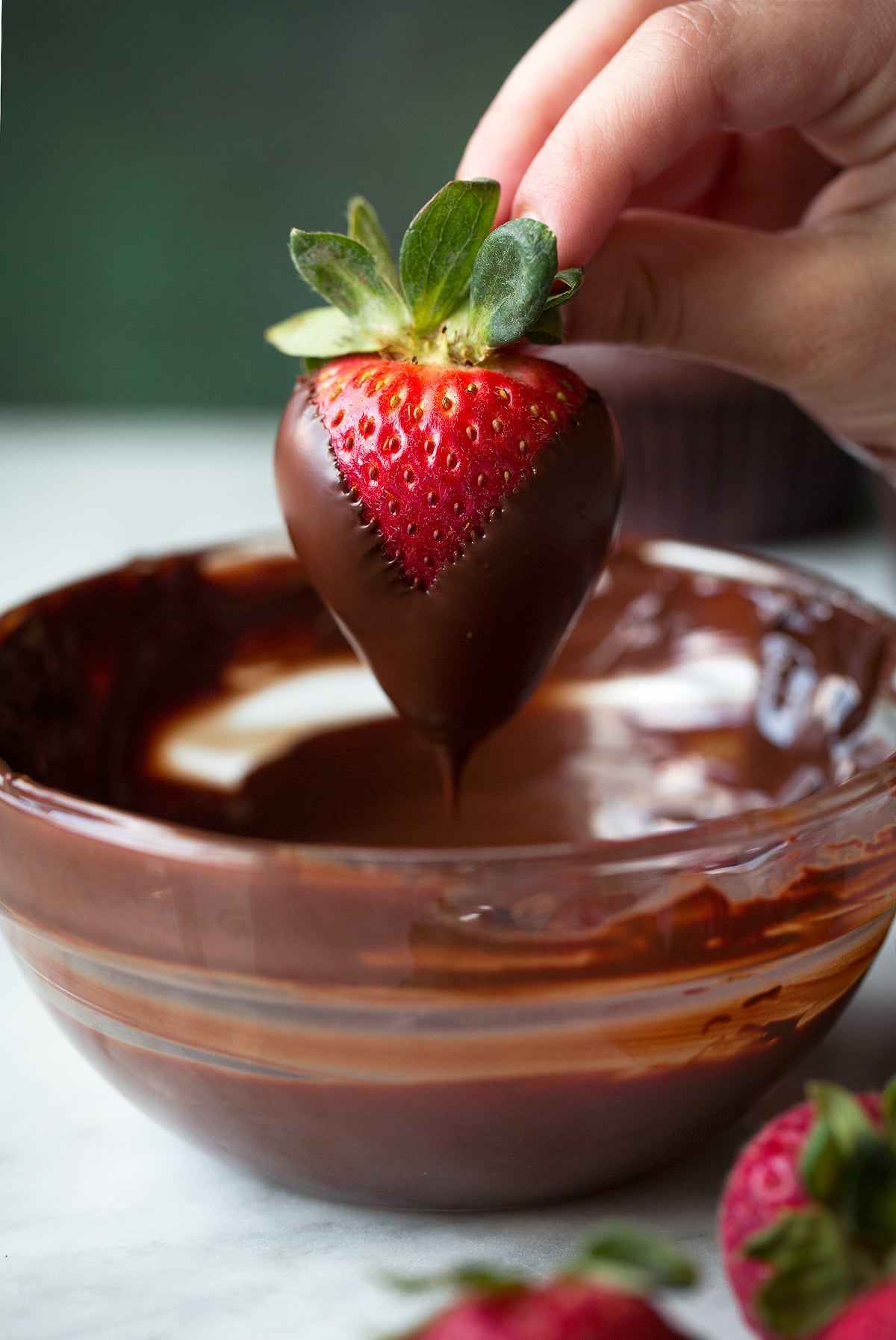 Chocolate Covered Strawberry Cupcakes