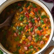 Kielbasa Sausage Vegetable Soup