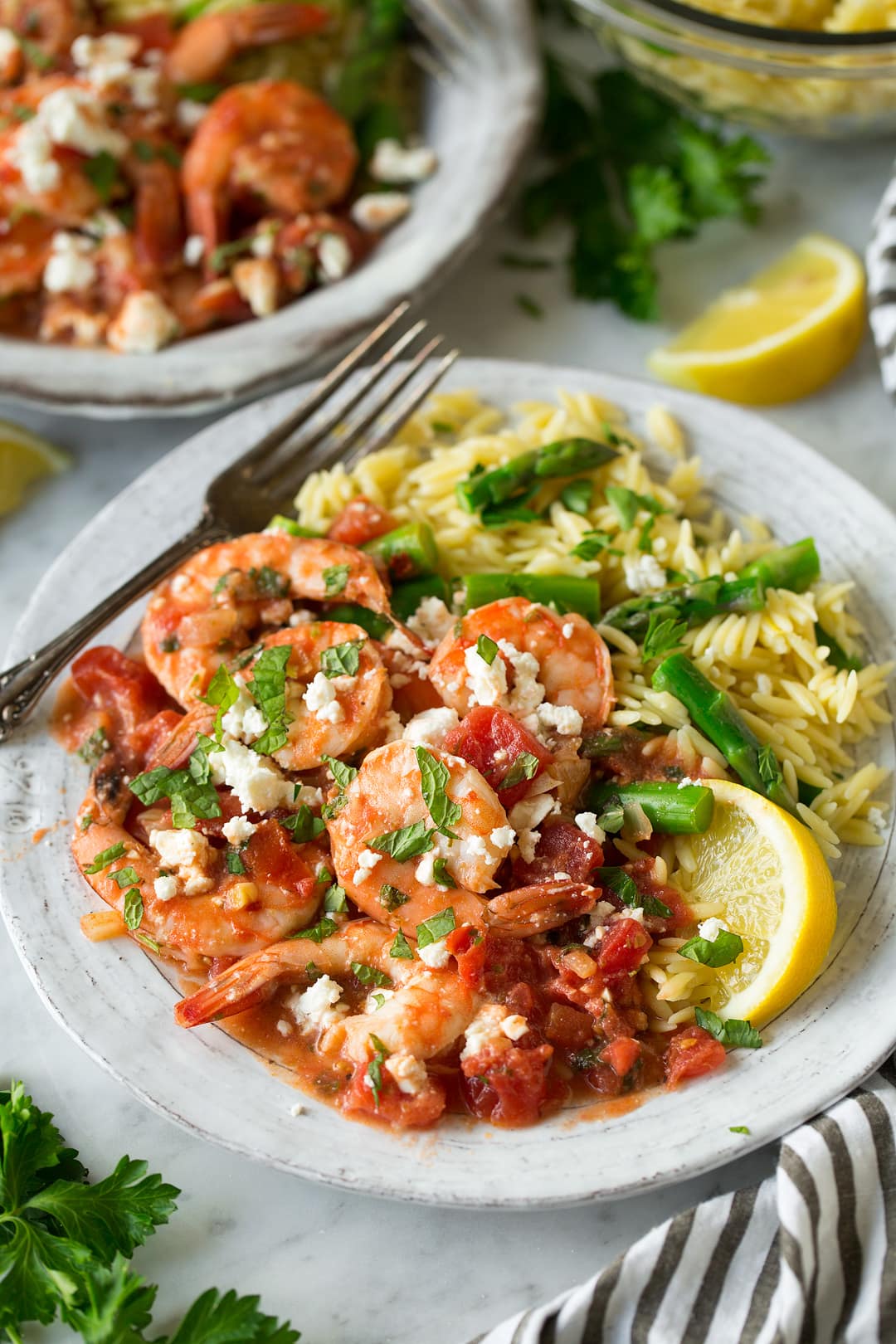 Greek Shrimp with Tomatoes and Feta Greek Shrimp with Tomatoes and Feta