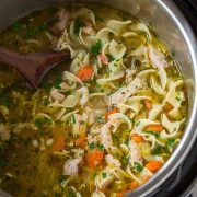 Instant Pot Chicken Noodle Soup