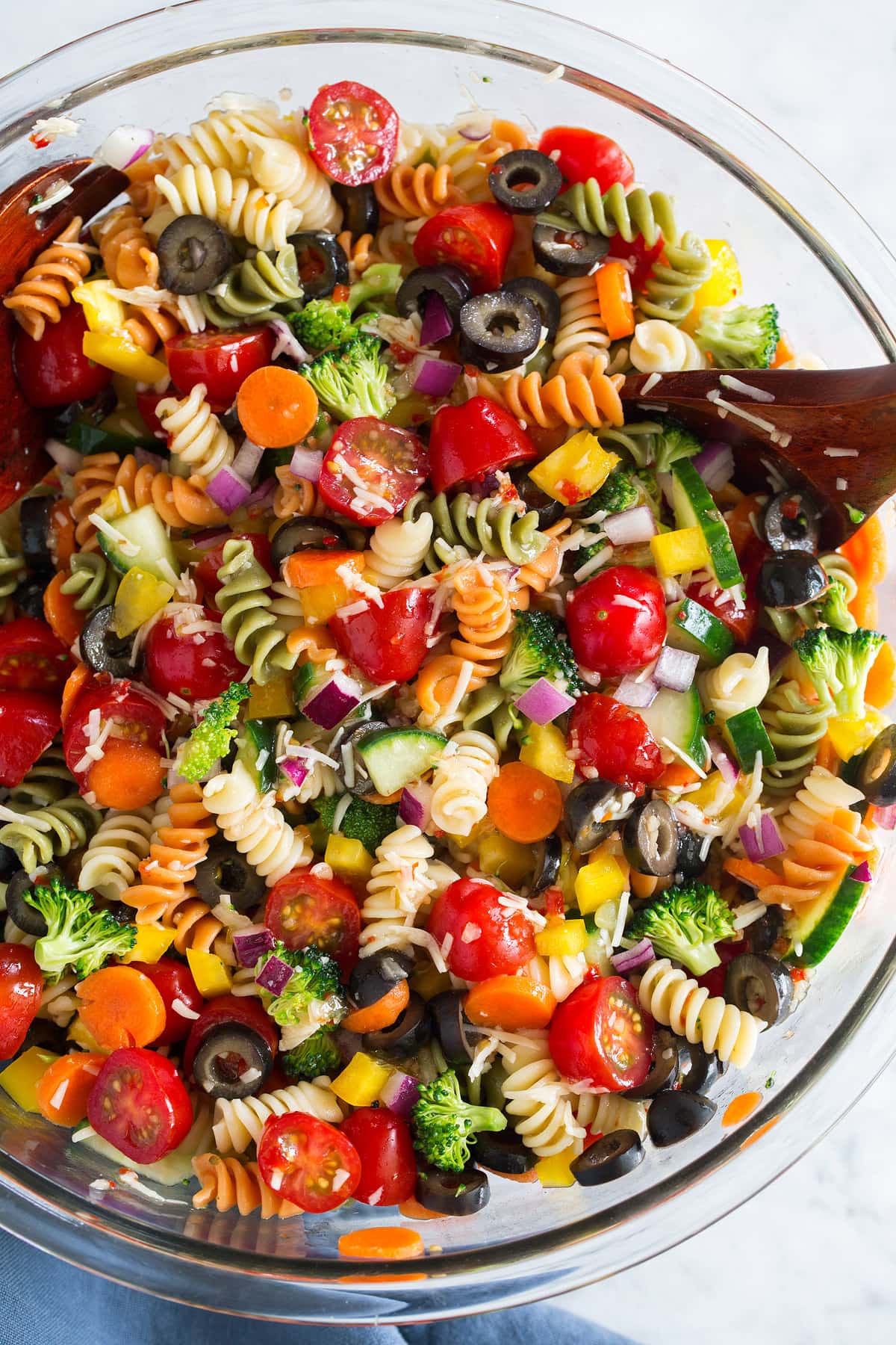 Colorful Side Salad with Veggies