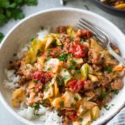Unstuffed Cabbage Roll Bowls