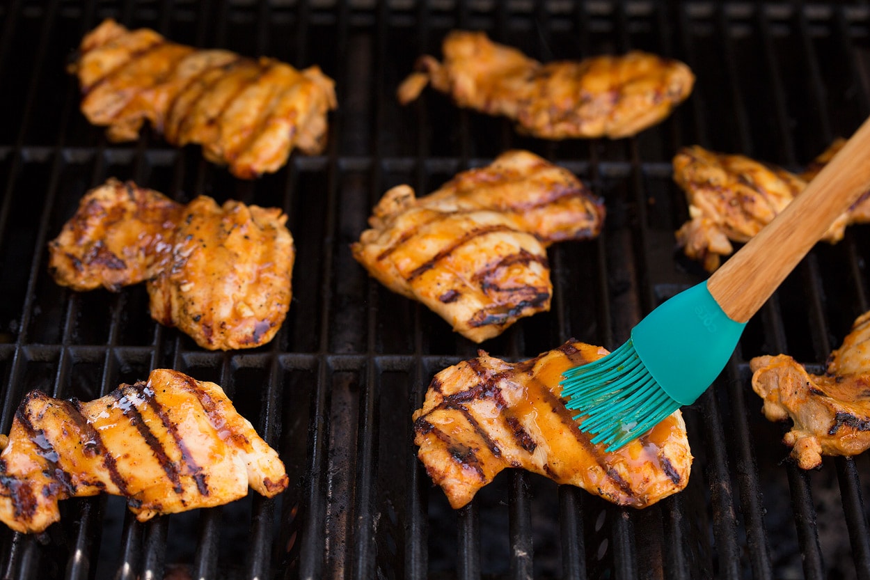 Sticky Honey Orange Grilled Chicken