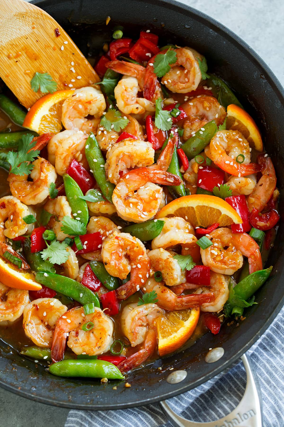 Orange Garlic Shrimp