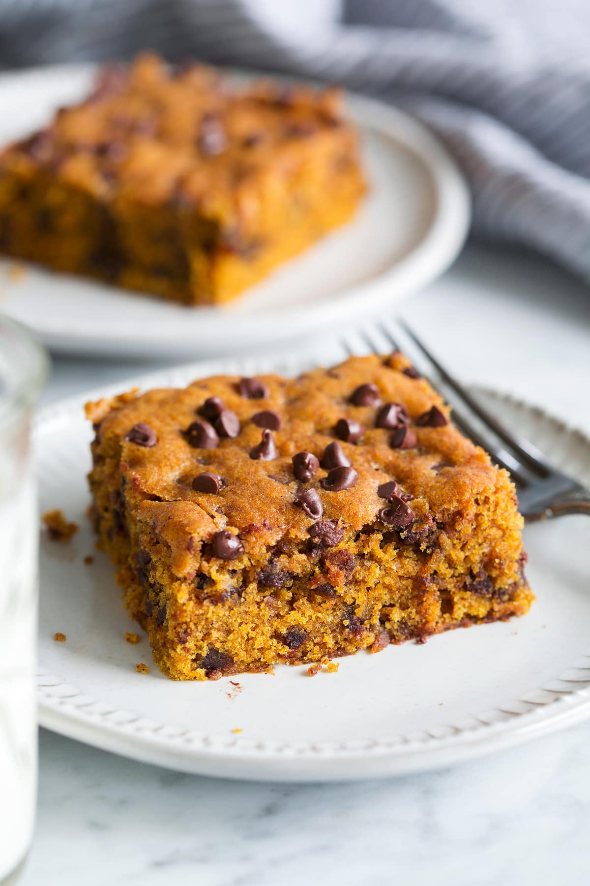 Pumpkin Chocolate Chip Bars