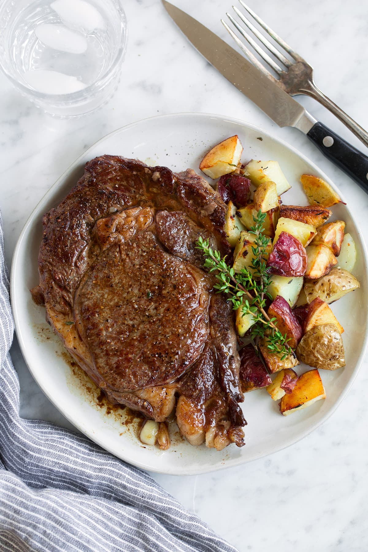 Steak New York Strip or Rib Eye Recipe