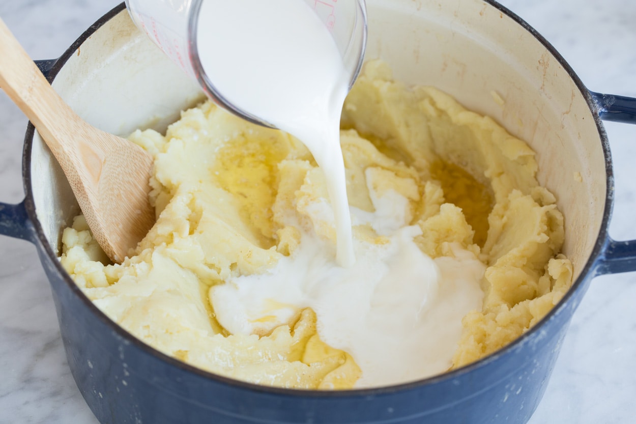 Baked Mashed Potatoes with Parmesan
