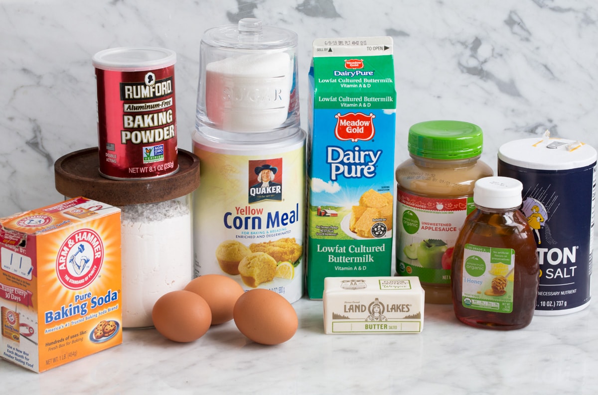 Cornbread ingredients