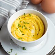 Microwave Eggs in a Mug