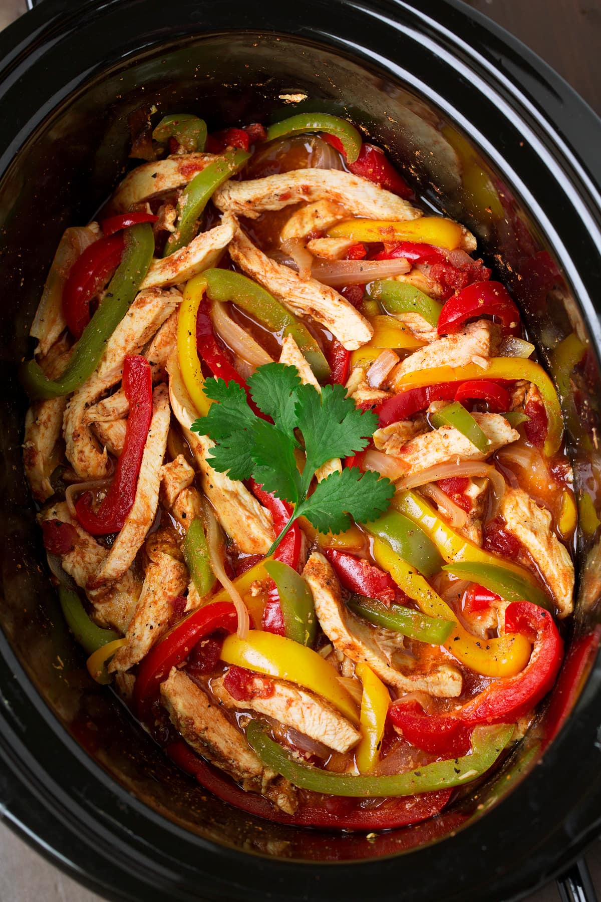 Crockpot Chicken Fajitas