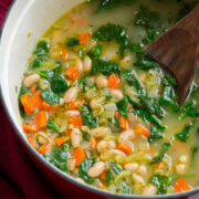 Bean Soup in a large pot.