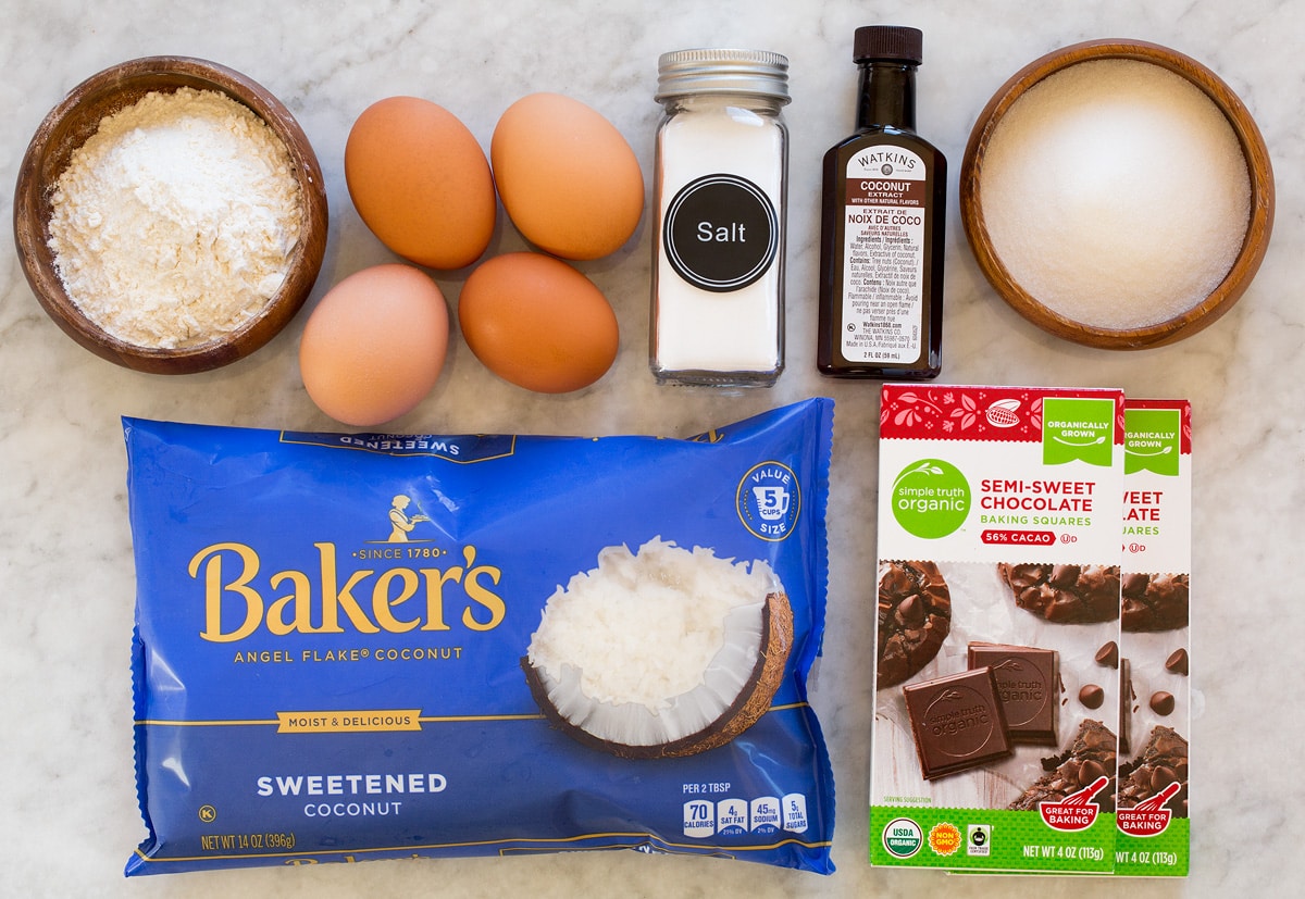 Coconut Macaroons Ingredients