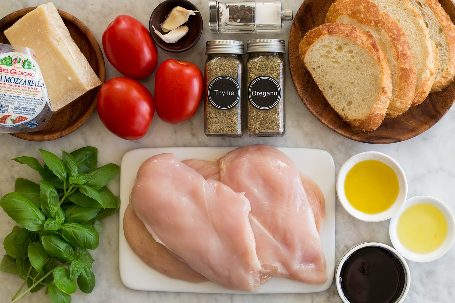 Bruschetta Chicken Bruschetta chicken recipe ingredients.