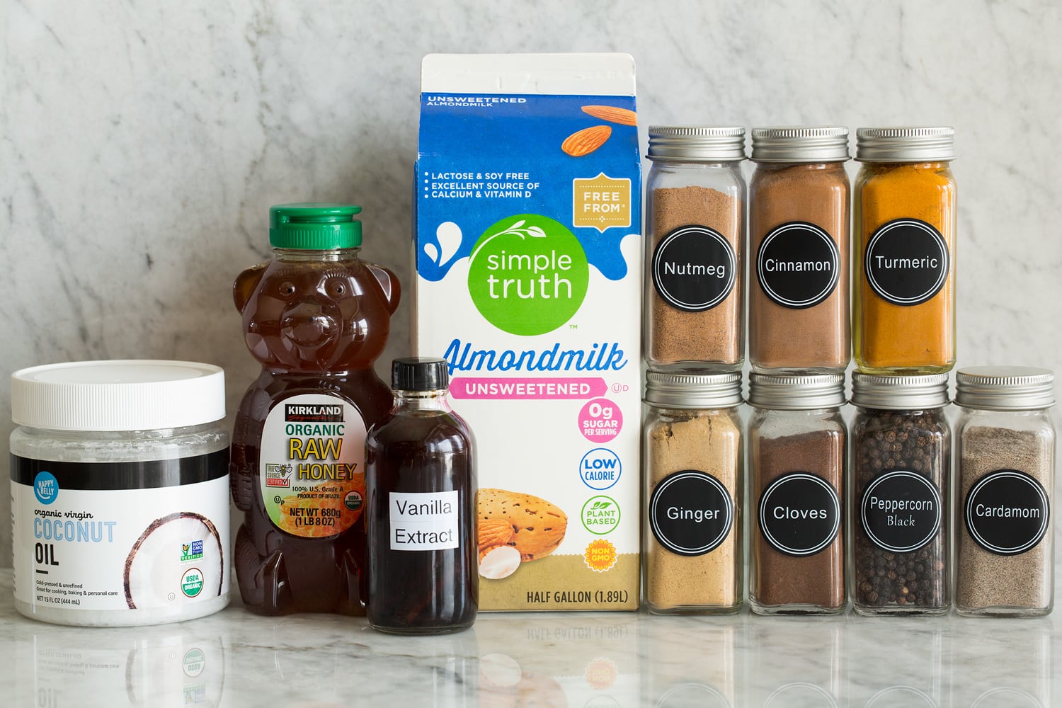 Golden Milk Golden milk recipe ingredients.