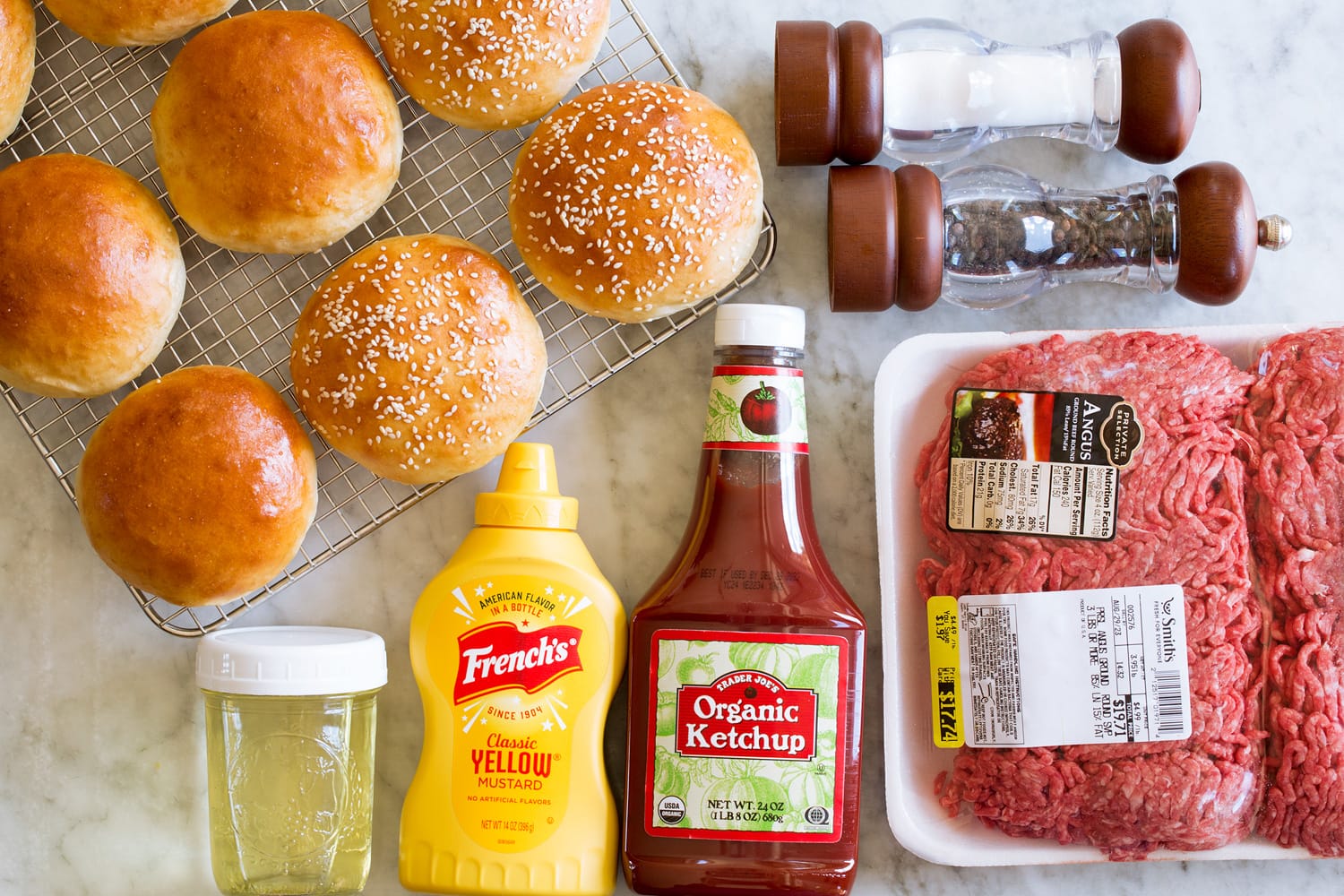 Hamburger Hamburger ingredients