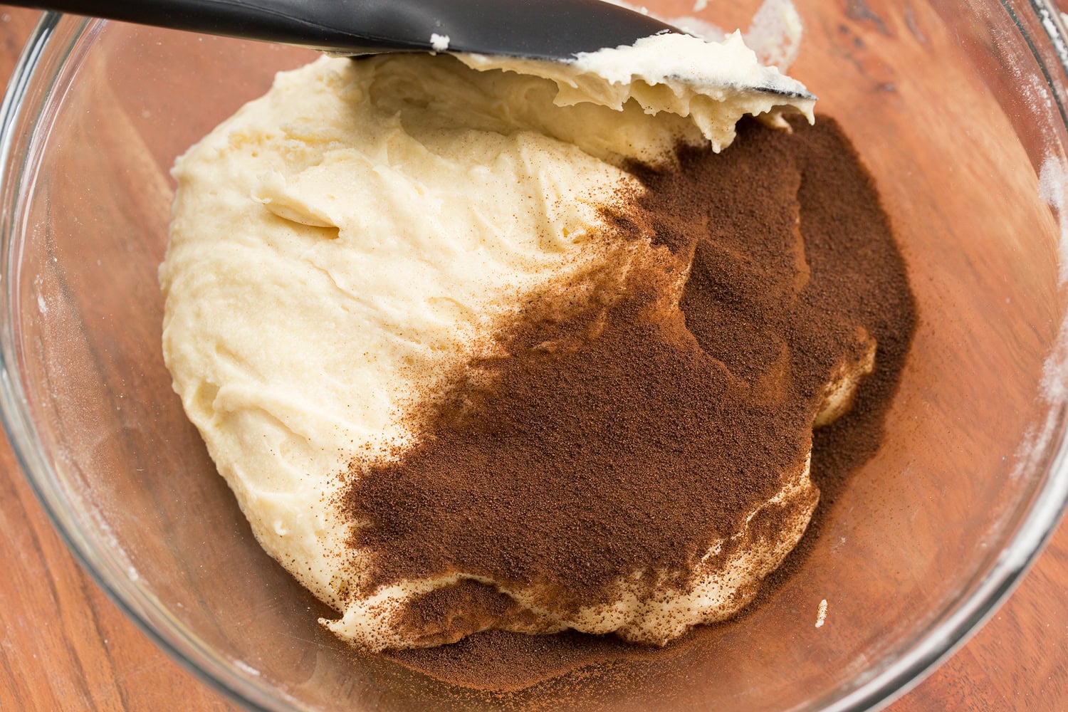 Tiramisu Cupcakes Espresso powder added to cupcake batter.