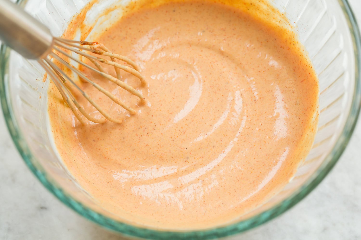 Burger Sauce Mixed burger sauce.