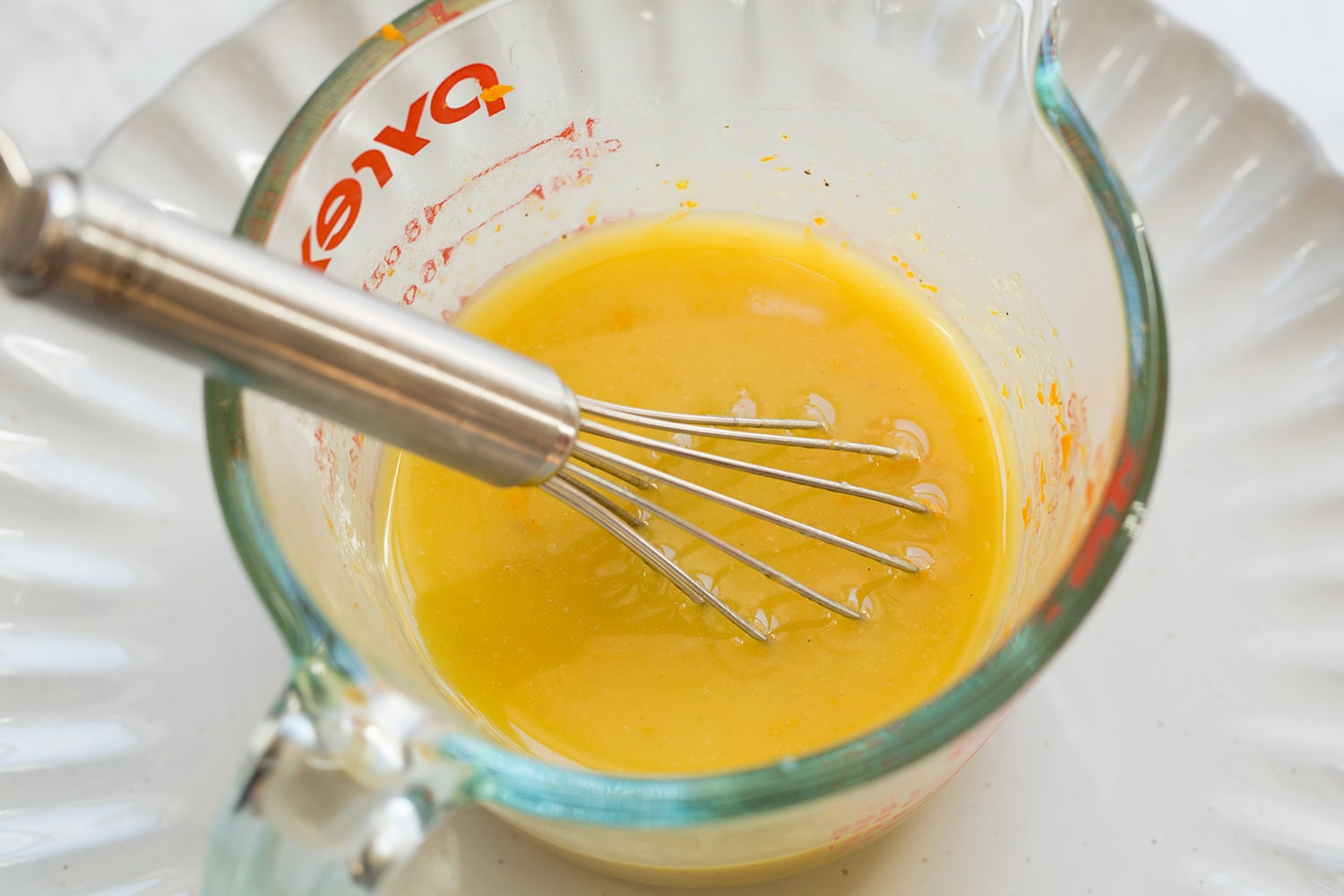 Sweet Potato Salad Orange lemon dressing for salad.