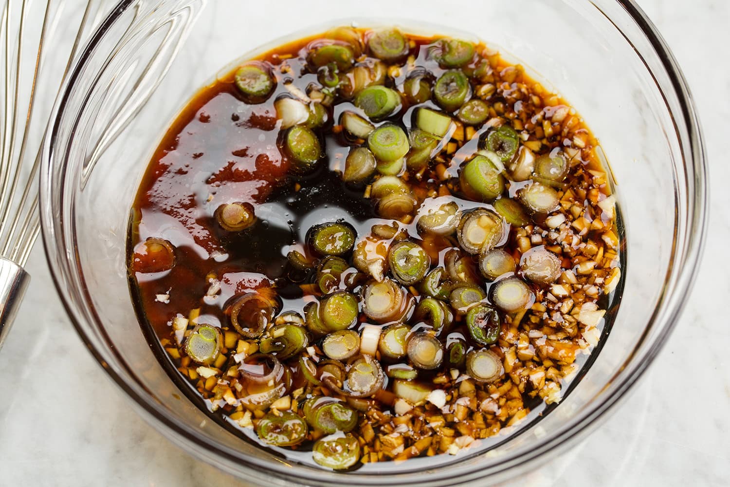 Chinese honey garlic sauce.
